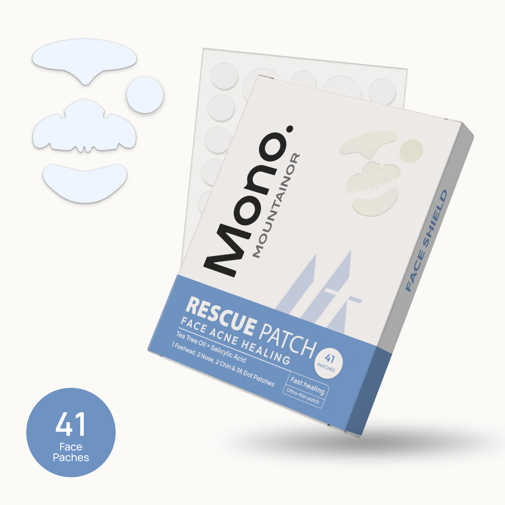 Pack Of 6 (1 Forhead 2 Nose 2 Chin + 36 dot patch)