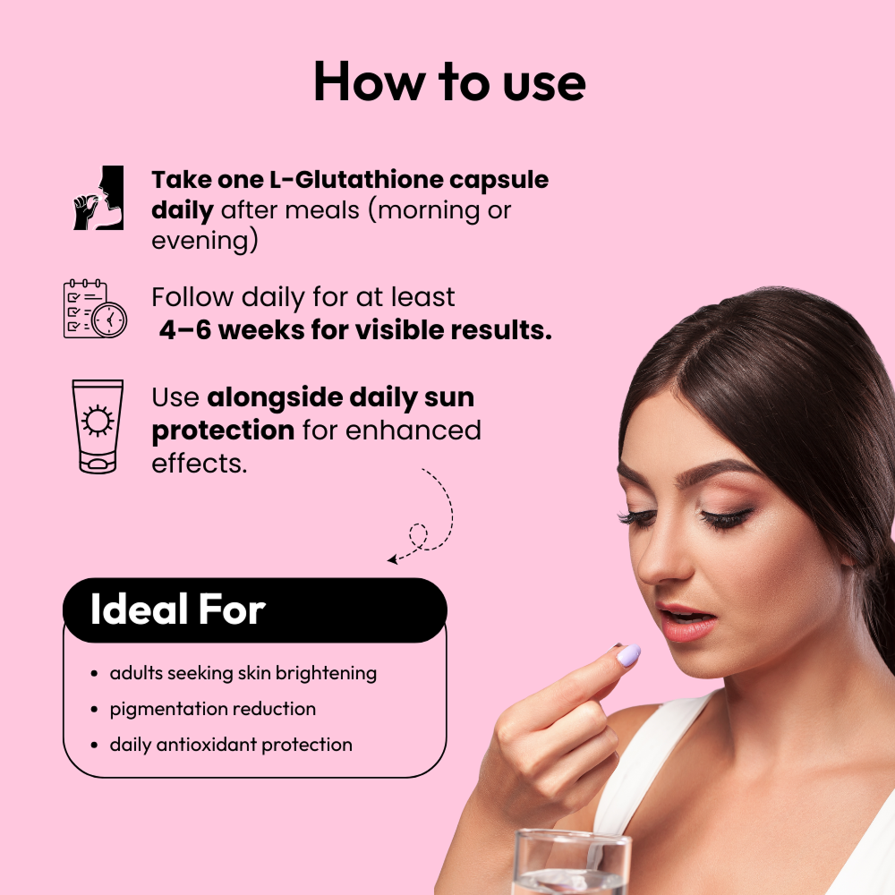L-Glutathione – Brighten, Detox & Defend from Within