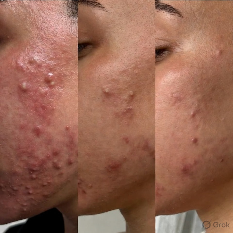 21-day acne change