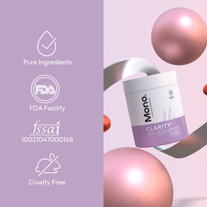Mono Clarity+: Acne Detox Gummies