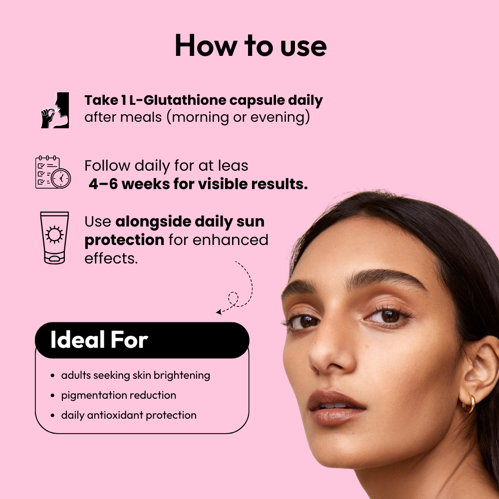 L-Glutathione – Brighten, Detox &amp; Defend from Within