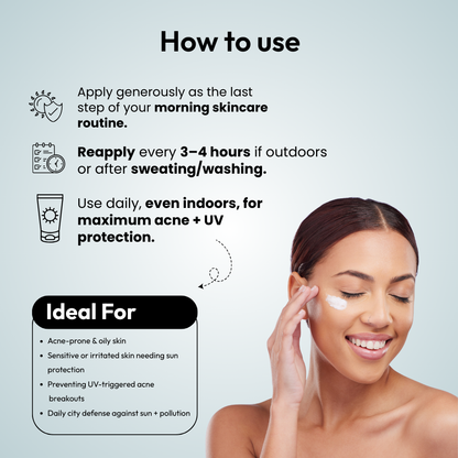 UV-Pur Sunscreen Gel (SPF 50+ PA++++)