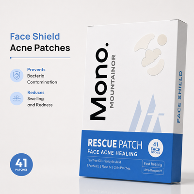 Pack Of 6  (1 Forhead 2 Nose 2 Chin + 36 dot patch)