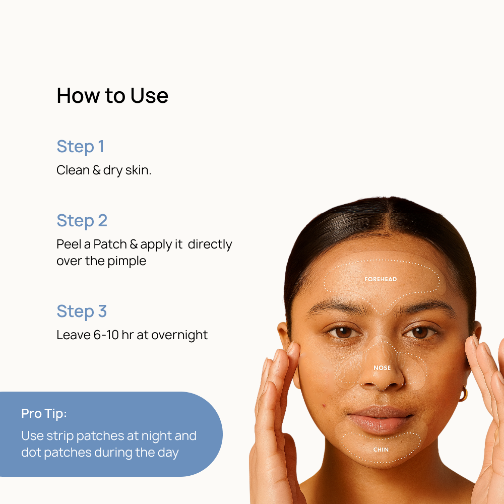 Pack Of 5  (1 Forhead 2 Nose 2 Chin)