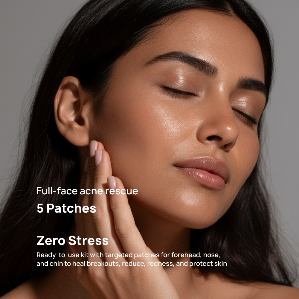 Pack Of 5  (1 Forhead 2 Nose 2 Chin)