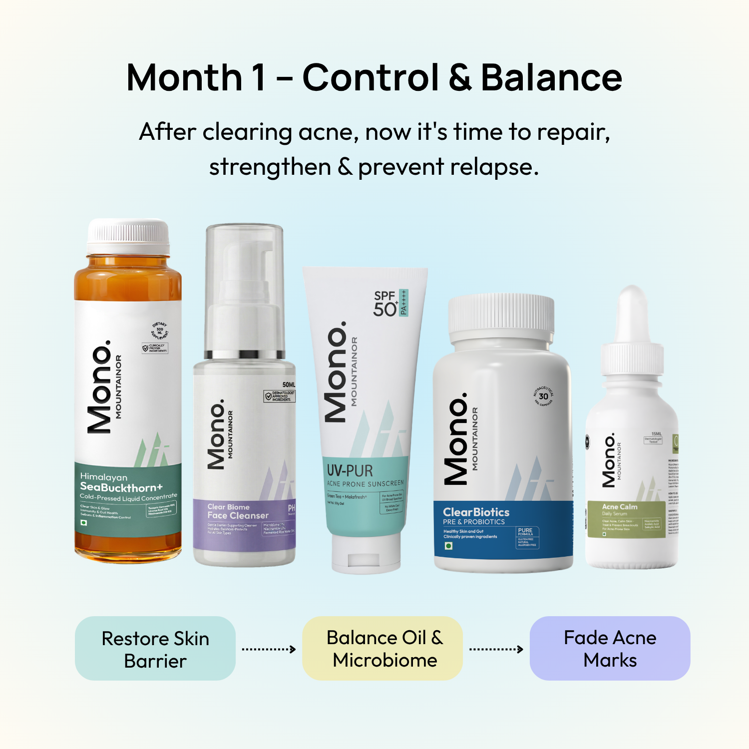 Stage 2: Month 1 – Control &amp; Balance