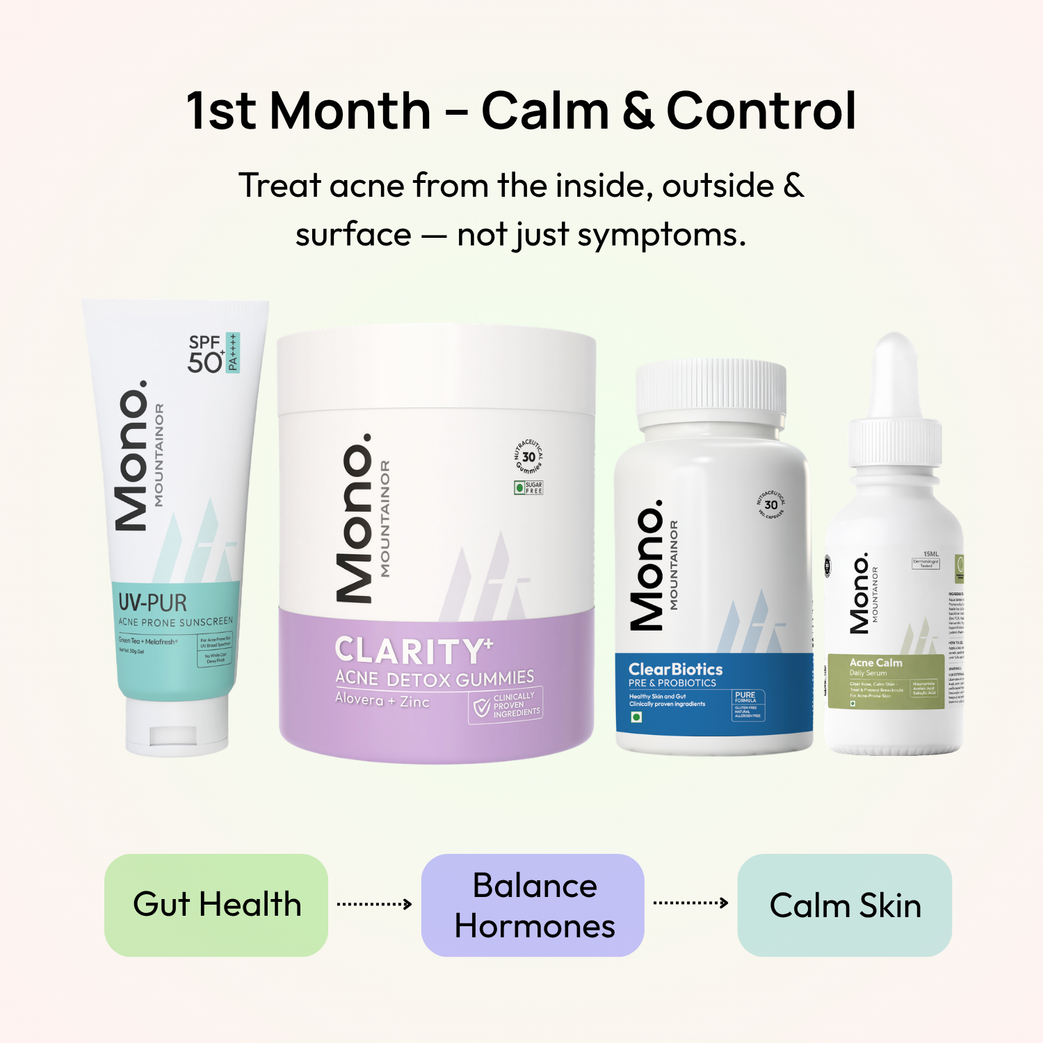 Stage 3: Month 1 – Calm &amp; Control