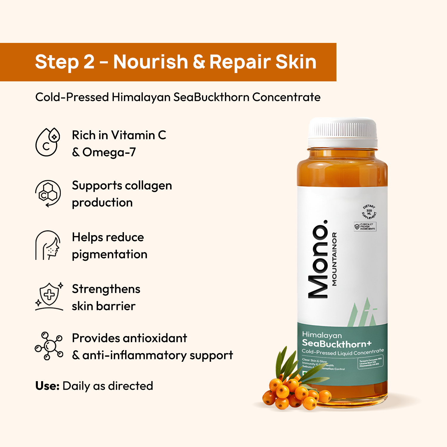 STAGE 1: Clear Biotics + Himalayan SeaBuckthorn