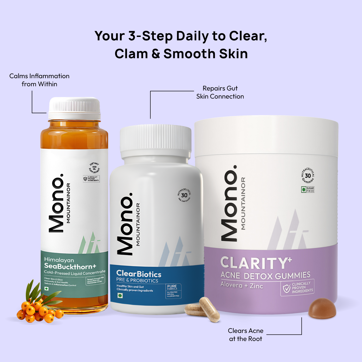 STAGE 2: ClearBiotics + Himalayan SeaBuckthorn+ &amp; Clarity