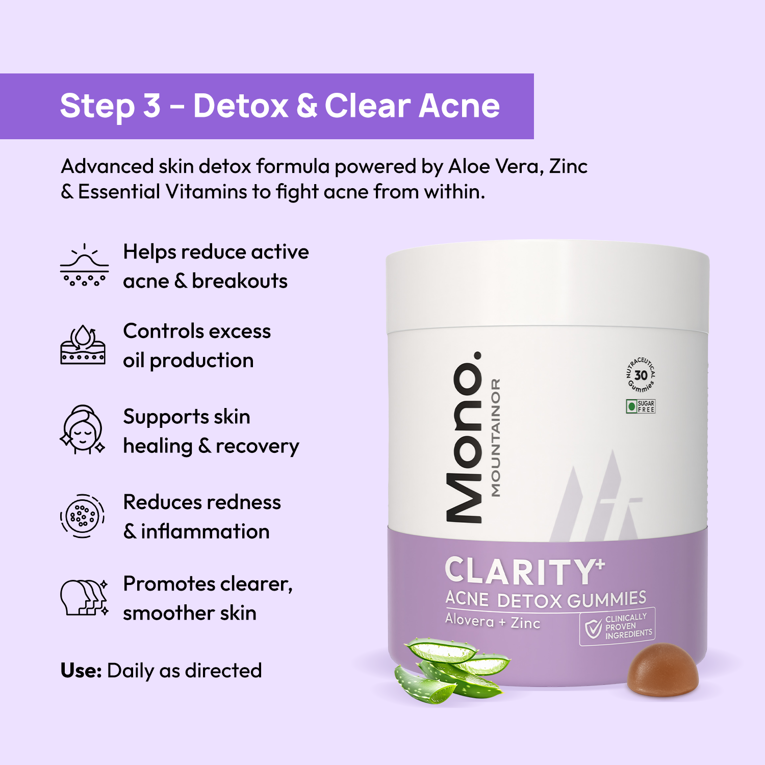 STAGE 3: Clear Biotics + Himalayan Sea Buckthorn+ &amp; Clarity+ &amp; Glutathione