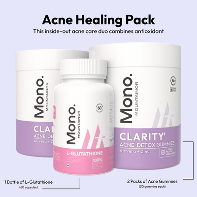 Acne Healing Pack for 2 Months